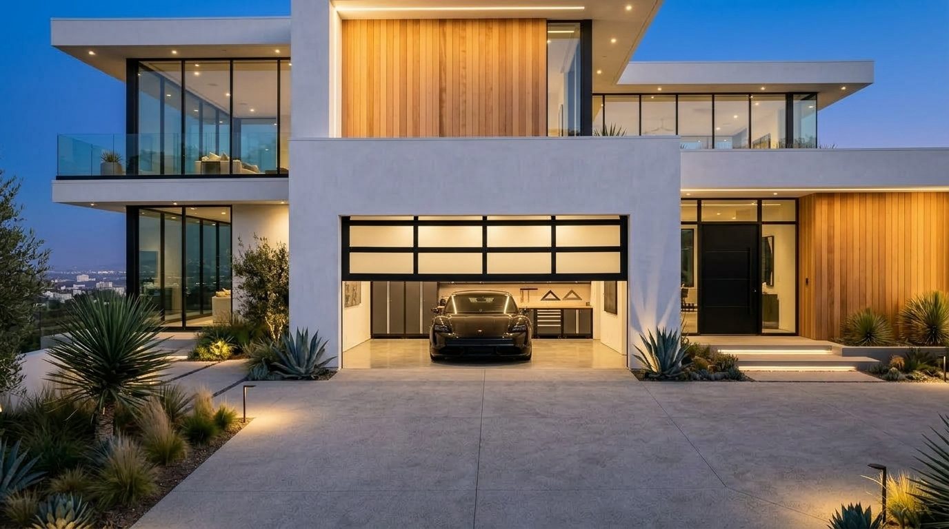 Turner Garage Door Repairs Garage Door Gliding Open Revealing Warm Illuminated Interior